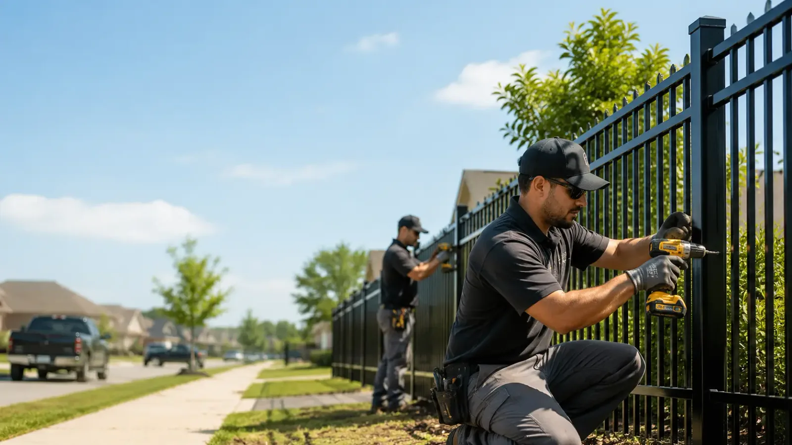 Metal Fence Installation in Coahoma, MS